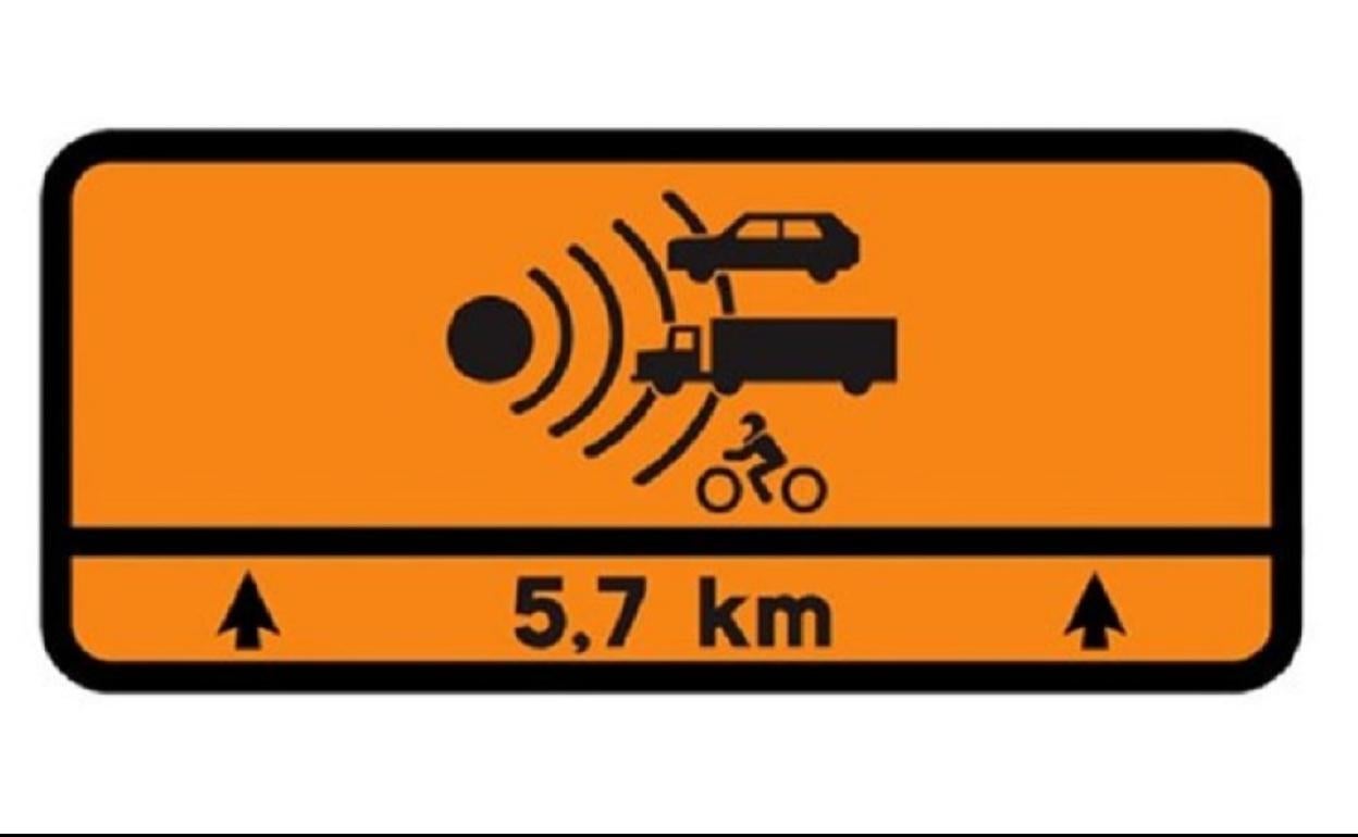 Dgt La Nueva Se Al Naranja De La Dgt Doble Advertencia En Algunas